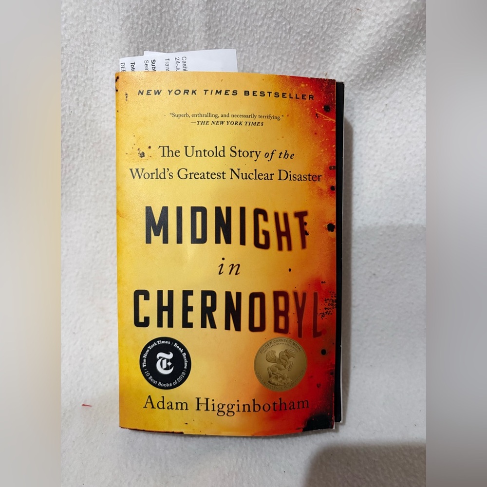 Midnight in Chernobyl Book